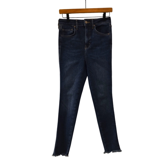 We The Free, Jeans, Skinny Jeans, Stretchy, Frayed Hemline, Women's Sz 28, L- 37 - Picture 1 of 4